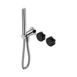 Serenity Progressive Shower System With Metal Handle And Slim Shower Chrome by NERO, a Shower Heads & Mixers for sale on Style Sourcebook