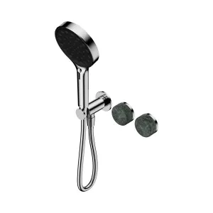 Serenity Progressive Shower System With Marquina Black Handle And Slim Shower Chrome by NERO, a Shower Heads & Mixers for sale on Style Sourcebook