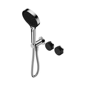 Serenity Progressive Shower System With Arabescato Corchia Handle And Serenity Hand Shower Chrome by NERO, a Shower Heads & Mixers for sale on Style Sourcebook
