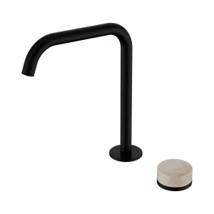 Serenity Progressive Bath/Kitchen Mixer Edge Spout With Verde Alpi Handle Chrome by NERO, a Kitchen Taps & Mixers for sale on Style Sourcebook