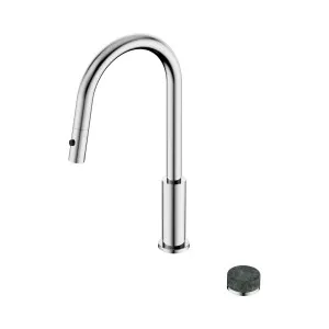 Serenity Progressive Bath/Kitchen Mixer Edge Spout With Marquina Black Handle Chrome by NERO, a Kitchen Taps & Mixers for sale on Style Sourcebook