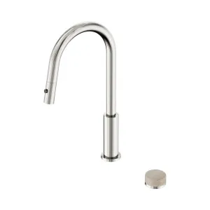 Serenity Progressive Pull Out Kitchen Set With Rome Travertine Handle Chrome by NERO, a Kitchen Taps & Mixers for sale on Style Sourcebook