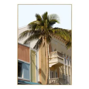 Tropical Living Box Framed Canvas in 92 x 137cm by OZ Design, a Painted Canvases for sale on Style Sourcebook
