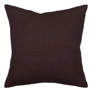 Milano Feather Fill Cushion 50x50cm in Cocoa by OZ Design, a Cushions, Decorative Pillows for sale on Style Sourcebook