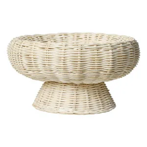 Shelly Decorative Bowl 33x15cm in White by OZ Design, a Decorative Plates & Bowls for sale on Style Sourcebook