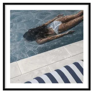 Drift State Framed Print in 118 x 118cm Black by OZ Design, a Prints for sale on Style Sourcebook