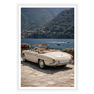 Como Drive Framed Print in 118 x 165cm White by OZ Design, a Prints for sale on Style Sourcebook