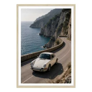 Alta Curva Framed Print in 84 x 118cm Natural by OZ Design, a Prints for sale on Style Sourcebook