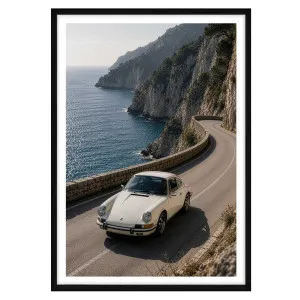Alta Curva Framed Print in 61 x 84cm Black by OZ Design, a Prints for sale on Style Sourcebook