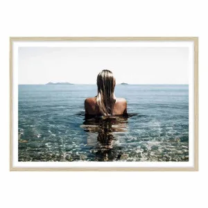 Elsewhere Framed Print in 143 x 103cm Natural by OZ Design, a Prints for sale on Style Sourcebook