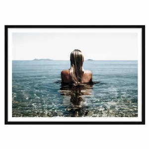 Elsewhere Framed Print in 118 x 84cm Black by OZ Design, a Prints for sale on Style Sourcebook