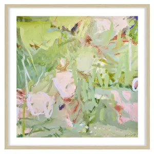 Pleasure of Springs Framed Print in 103 x 103cm Natural by OZ Design, a Prints for sale on Style Sourcebook