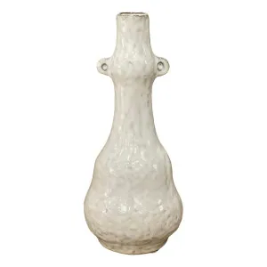 Genie Bottle Large 11x24.8cm in Chalk by OZ Design, a Vases & Jars for sale on Style Sourcebook