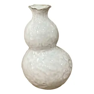 Genie Bottle Medium 12x19cm in Chalk by OZ Design, a Vases & Jars for sale on Style Sourcebook
