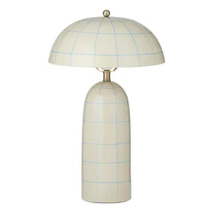 Cox Table Lamp 31.5x51cm in Ivory / Sky by OZ Design, a Table & Bedside Lamps for sale on Style Sourcebook