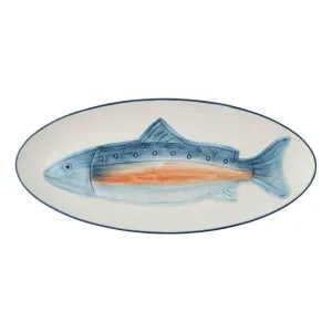 Corsica Platter 40x2.5cm in Blue / Red by OZ Design, a Platters & Serving Boards for sale on Style Sourcebook