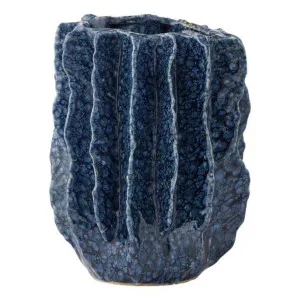 Ashford Vase 20.5x24cm in Navy by OZ Design, a Vases & Jars for sale on Style Sourcebook