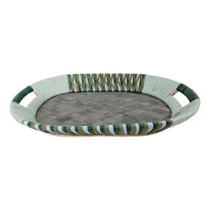 Pines Tray 51x7cm in Green by OZ Design, a Decorative Plates & Bowls for sale on Style Sourcebook