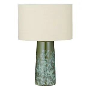 Mendes Table Lamp 32x49cm in Green by OZ Design, a Table & Bedside Lamps for sale on Style Sourcebook