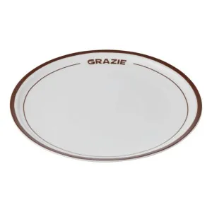 Grazie Round Platter 33.5x2.5cm in Cocoa by OZ Design, a Platters & Serving Boards for sale on Style Sourcebook