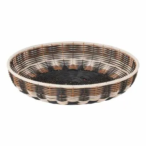 Veda Tray 38x8cm in Black by OZ Design, a Decorative Plates & Bowls for sale on Style Sourcebook