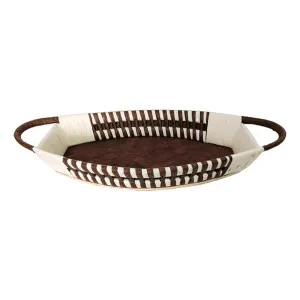 Denver Tray 75x9cm in Cocoa by OZ Design, a Decorative Plates & Bowls for sale on Style Sourcebook