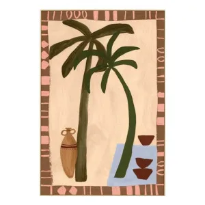 Modern Oasis 2 Box Framed Canvas in 102 x 152cm by OZ Design, a Painted Canvases for sale on Style Sourcebook