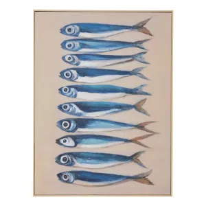 Hamden Box Framed Canvas in 60 x 80cm by OZ Design, a Painted Canvases for sale on Style Sourcebook