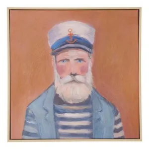 Skipper Box Framed Canvas in 40 x 40cm by OZ Design, a Painted Canvases for sale on Style Sourcebook