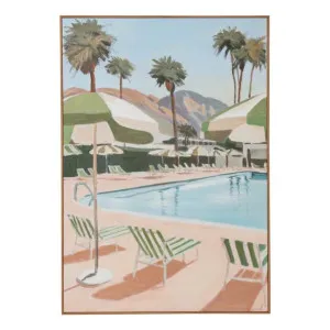 Malibu Box Framed Canvas in 70 x 100cm by OZ Design, a Painted Canvases for sale on Style Sourcebook