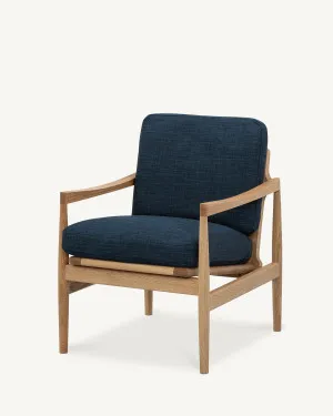 Den Armchair - Oak & Fabric by The Modern, a Chairs for sale on Style Sourcebook