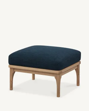 Den Footstool - Oak & Fabric by The Modern, a Ottomans for sale on Style Sourcebook