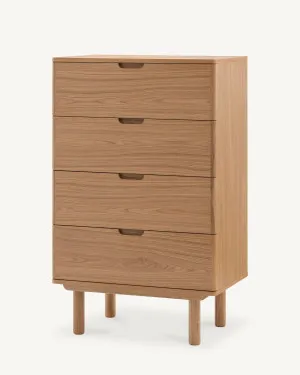 Orrma Narrow Chest of 4 Drawers by The Modern, a Dressers & Chests of Drawers for sale on Style Sourcebook