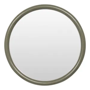 Gertrude Round Mirror 80cm in Olive by OZ Design, a Mirrors for sale on Style Sourcebook