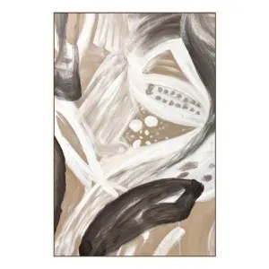 Solace B Box Framed Canvas in 80 x 120cm by OZ Design, a Painted Canvases for sale on Style Sourcebook