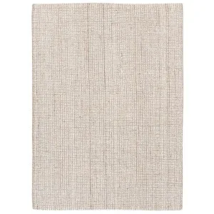 Boucle Wool Rug Ivory - 160 x 230cm by James Lane, a Contemporary Rugs for sale on Style Sourcebook