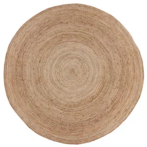 Braided Round Rug Natural - 250 x 250cm by James Lane, a Contemporary Rugs for sale on Style Sourcebook