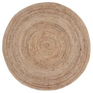 Braided Round Jute Rug - Natural by James Lane, a Contemporary Rugs for sale on Style Sourcebook