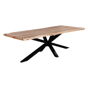 Madras Live Edge Solid Acacia Wood Dining Table - 240cm by James Lane, a Dining Tables for sale on Style Sourcebook