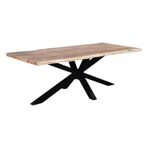 Madras Live Edge Solid Acacia Wood Dining Table - 210cm by James Lane, a Dining Tables for sale on Style Sourcebook