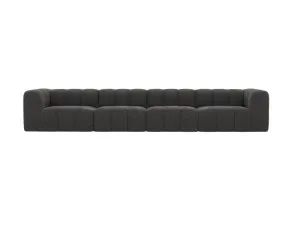 Lucello California Charcoal Modular Sofa - 4 Seater by James Lane, a Sofas for sale on Style Sourcebook