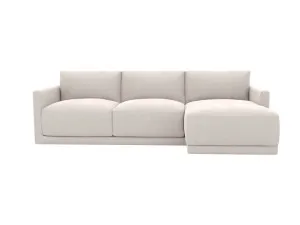 Haven Apt Toorak Pearl Chaise Sofa Right Facing - 3 Seater by James Lane, a Sofas for sale on Style Sourcebook