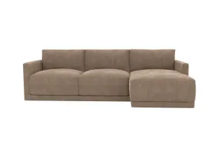 Haven Apt Tribute Walnut Chaise Sofa Right Facing - 3 Seater by James Lane, a Sofas for sale on Style Sourcebook