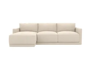 Haven Tribute Shell Chaise Sofa Left Facing - 3 Seater by James Lane, a Sofas for sale on Style Sourcebook