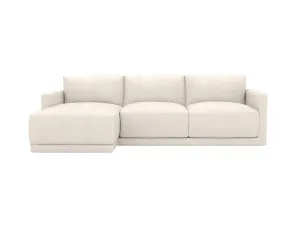 Haven Tribute Ice Chaise Sofa Left Facing - 3 Seater by James Lane, a Sofas for sale on Style Sourcebook