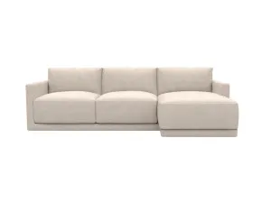 Haven Noa Desert Chaise Sofa Right Facing - 3 Seater by James Lane, a Sofas for sale on Style Sourcebook