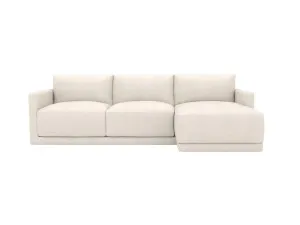 Haven Tribute Ice Chaise Sofa Right Facing - 3 Seater by James Lane, a Sofas for sale on Style Sourcebook