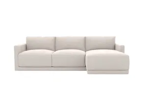 Haven Toorak Pearl Chaise Sofa Right Facing - 3 Seater by James Lane, a Sofas for sale on Style Sourcebook