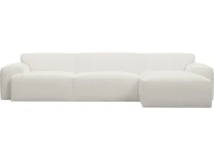 Copenhagen Tribute Shell Modular Chaise Sofa Right Facing - 3 Seater by James Lane, a Sofas for sale on Style Sourcebook