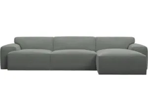 Copenhagen Tribute Storm Modular Chaise Sofa Right Facing - 3 Seater by James Lane, a Sofas for sale on Style Sourcebook